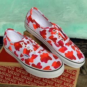 VANS AUTHENTIC Valentines Hearts True White/Fchspr